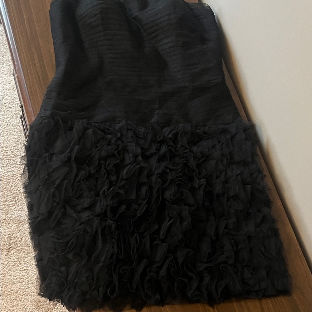 Adrianna Papell Black Evening Dress